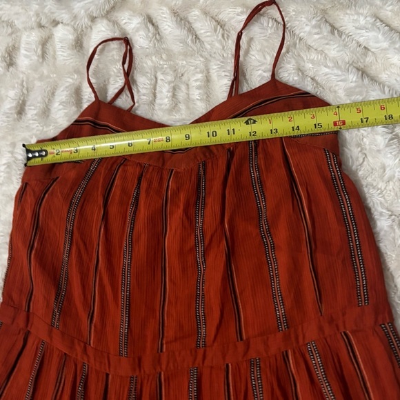 BA & Sh Women’s Kyo Tiered Stripped Cotton Maxi Dress - Picture 16 of 16